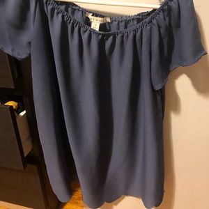 Scalloped shirt
